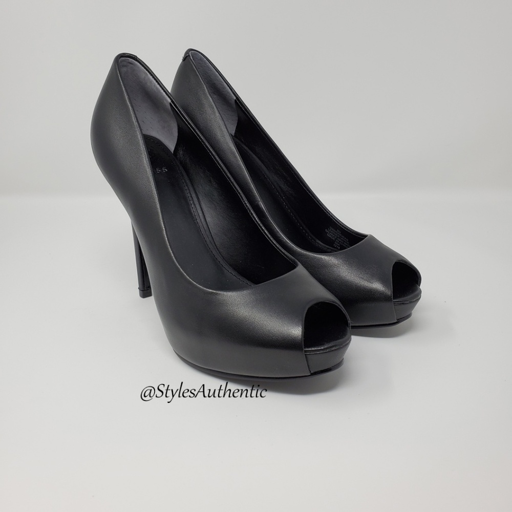 New GUESS Peep-Toe Platform Pumps